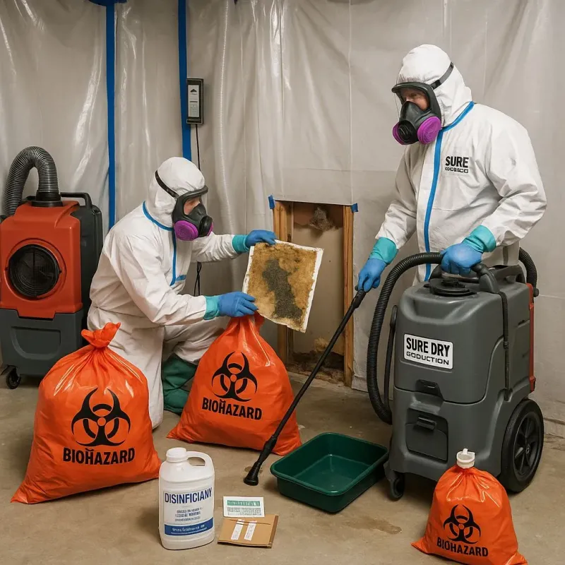 Contaminated Water Handling Protocols process in Rosedale, WA